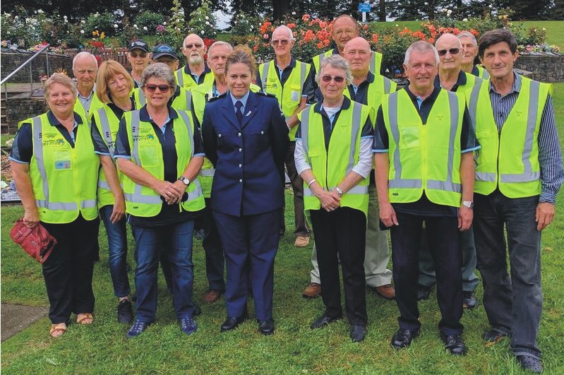 Tauranga South Community Patrol at Mel Dunns Funeral
